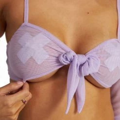 OhYes Purple Wonderland Tie-Front Top Clothing 13 OhYes Purple Wonderland Tie-Front Top Clothing