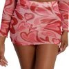 Rock & Rose Queen Of Hearts Mesh Mini Skirt Bottoms 2 Rock & Rose Queen Of Hearts Mesh Mini Skirt Bottoms