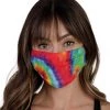INTO THE AM Rainbow Tie-Dye Face Mask 2 INTO THE AM Rainbow Tie-Dye Face Mask