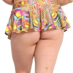 Dippin Daisies New Arrivals Rainbow Burst Skater Skirt