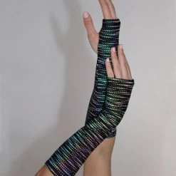 Dippin Daisies Dresses & Sets Rainbow Glow Reflective Arm Warmers