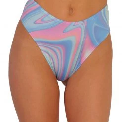 Cherry Mellow, Inc. Rainbow Swish High-Waisted Bottoms
