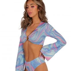 Cherry Mellow, Inc. Rainbow Swish O-Ring Top