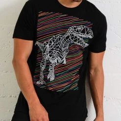 INTO THE AM Men Rawr Glow-in-the-Dark Tee