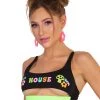 Dippin Daisies Clothing Recycled Fabric Banger Alert Underboob Top