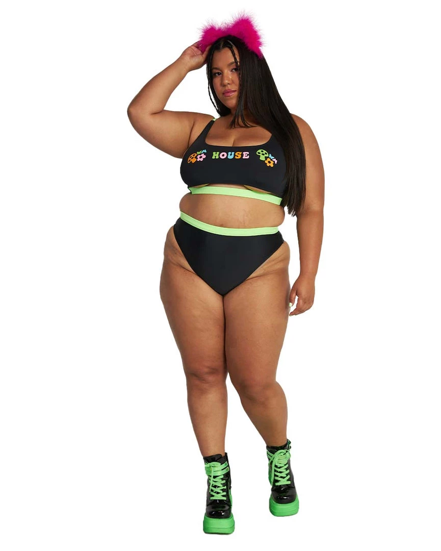 Dippin Daisies Recycled Fabric Banger Alert Hi-Cut Bottoms 12 Dippin Daisies Recycled Fabric Banger Alert Hi-Cut Bottoms