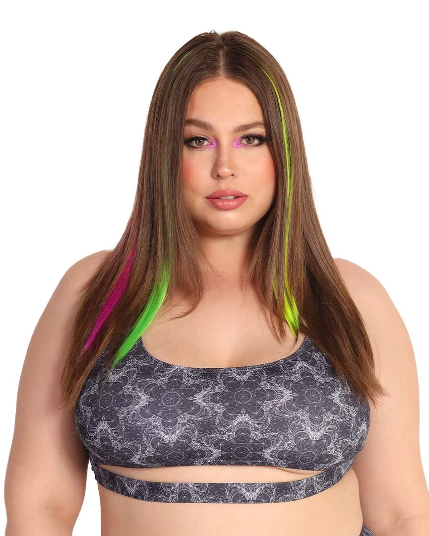 Dippin Daisies Recycled Fabric Enchanted Flower Underboob Crop Top Clothing 8 Dippin Daisies Recycled Fabric Enchanted Flower Underboob Crop Top Clothing