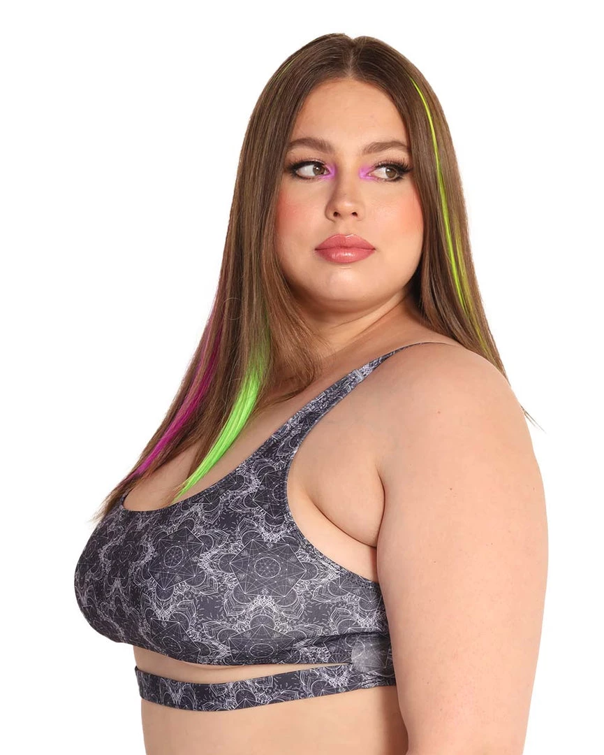 Dippin Daisies Recycled Fabric Enchanted Flower Underboob Crop Top Clothing 11 Dippin Daisies Recycled Fabric Enchanted Flower Underboob Crop Top Clothing