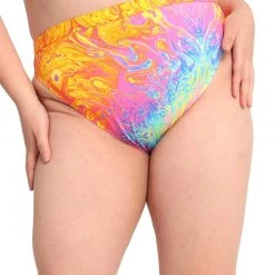 Dippin Daisies New Arrivals Recycled Fabric Liquid Rainbow High Cut Bottoms 19 Dippin Daisies New Arrivals Recycled Fabric Liquid Rainbow High Cut Bottoms
