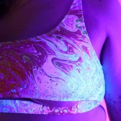 Dippin Daisies Recycled Fabric Liquid Rainbow Underboob Cutout Top 23 Dippin Daisies Recycled Fabric Liquid Rainbow Underboob Cutout Top