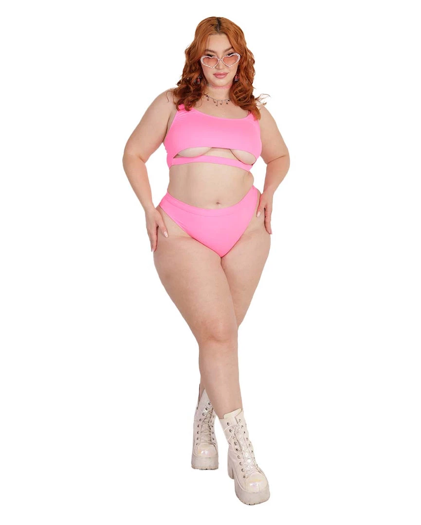 Dippin Daisies Recycled Fabric Malibu BB Cutout Crop Top 49 Dippin Daisies Recycled Fabric Malibu BB Cutout Crop Top