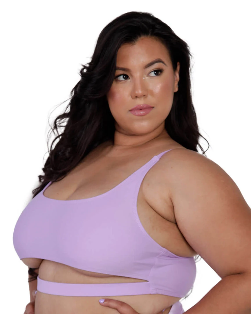 Dippin Daisies Recycled Fabric Malibu BB Cutout Crop Top 24 Dippin Daisies Recycled Fabric Malibu BB Cutout Crop Top