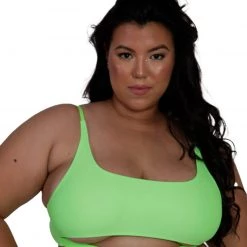 Dippin Daisies Recycled Fabric Malibu BB Cutout Crop Top 86 Dippin Daisies Recycled Fabric Malibu BB Cutout Crop Top