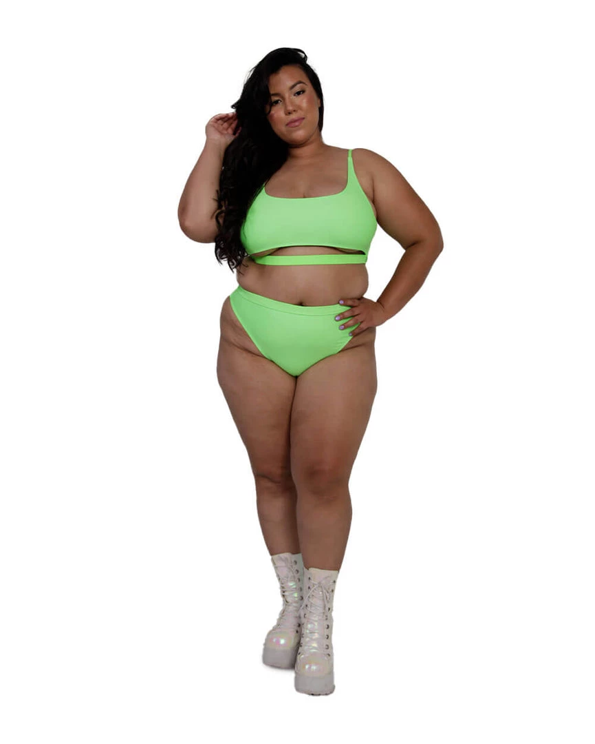 Dippin Daisies Recycled Fabric Malibu BB Cutout Crop Top 41 Dippin Daisies Recycled Fabric Malibu BB Cutout Crop Top