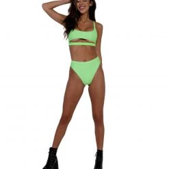 Dippin Daisies Recycled Fabric Malibu BB Cutout Crop Top 85 Dippin Daisies Recycled Fabric Malibu BB Cutout Crop Top