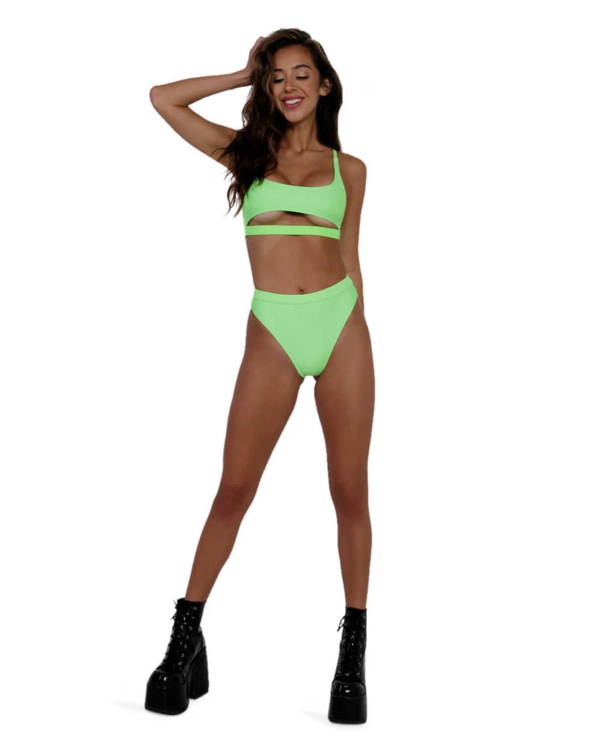 Dippin Daisies Recycled Fabric Malibu BB Cutout Crop Top 38 Dippin Daisies Recycled Fabric Malibu BB Cutout Crop Top