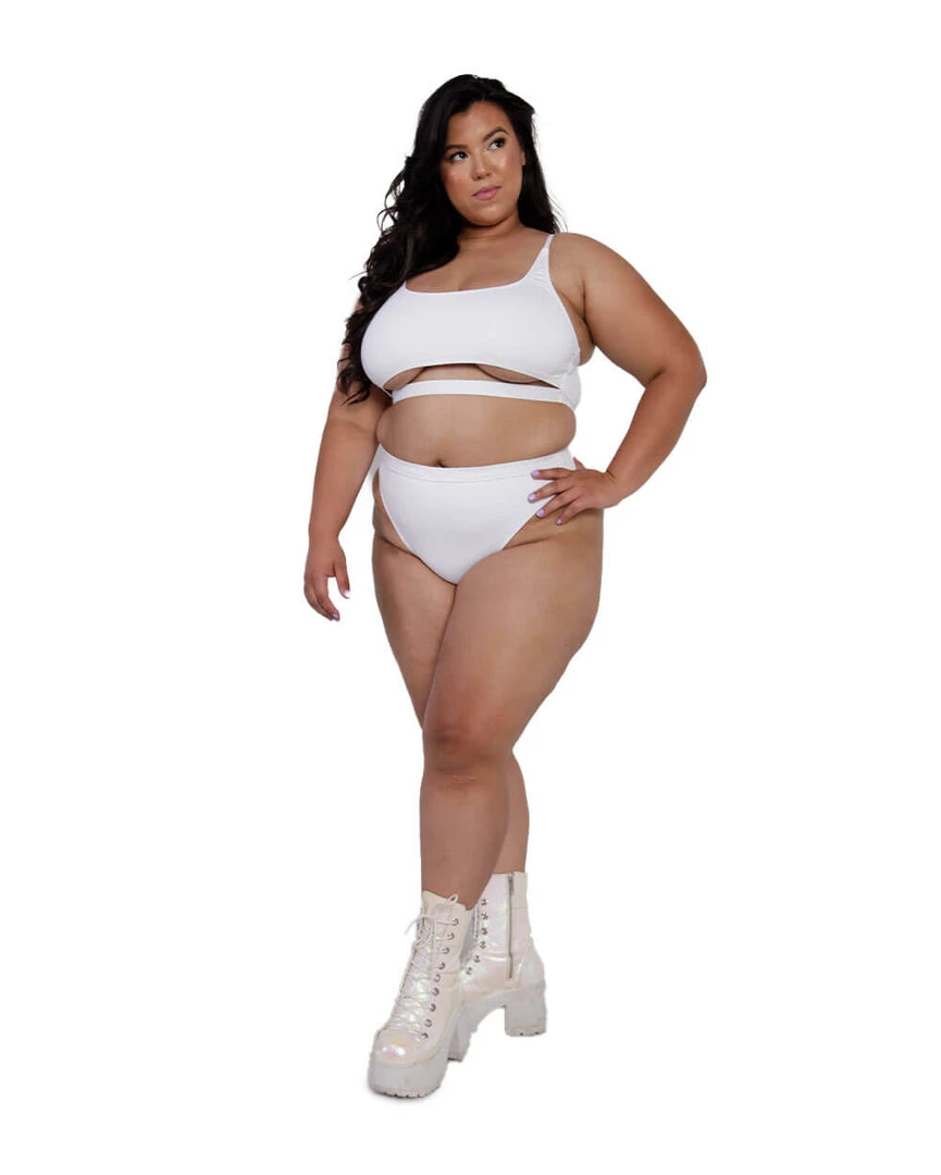 Dippin Daisies Recycled Fabric Malibu BB Cutout Crop Top 33 Dippin Daisies Recycled Fabric Malibu BB Cutout Crop Top