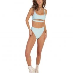 Dippin Daisies Recycled Fabric Malibu BB Cutout Crop Top 52 Dippin Daisies Recycled Fabric Malibu BB Cutout Crop Top