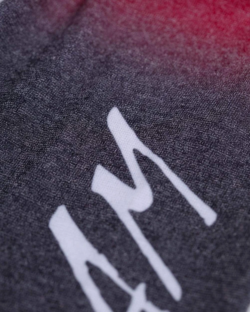 INTO THE AM Red Horizon Tie-Dye Hoodie Men 5 INTO THE AM Red Horizon Tie-Dye Hoodie Men