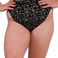 Dippin Daisies Retro Freak Reflective High Cut Booty Shorts Clothing