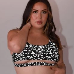 Dippin Daisies Retro Freak Reflective Underboob Top