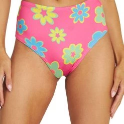 Cherry Mellow, Inc. Retro Trip Daisy Hi-Waist Bottoms Clothing