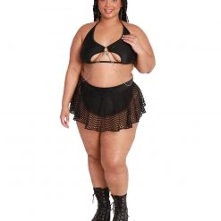 Rolita Couture X IHR Black Rebel Chain Top Clothing 27 Rolita Couture X IHR Black Rebel Chain Top Clothing