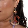 Accessories Rolita Couture Rainbow Equality Peace Earrings