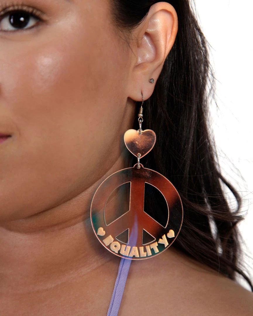 Accessories Rolita Couture Rainbow Equality Peace Earrings 3 Accessories Rolita Couture Rainbow Equality Peace Earrings