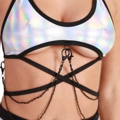 Rolita Couture Friction Chain Top Clothing 15 Rolita Couture Friction Chain Top Clothing