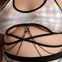 Rolita Couture Friction Chain Top Clothing 20 Rolita Couture Friction Chain Top Clothing