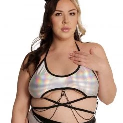 Rolita Couture Friction Chain Top Clothing 19 Rolita Couture Friction Chain Top Clothing