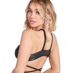 Rolita Couture Goddess Wrap Top Clothing