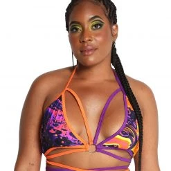 Rolita Couture Hazard Bath Butterfly Kisses Wrap Top New Arrivals