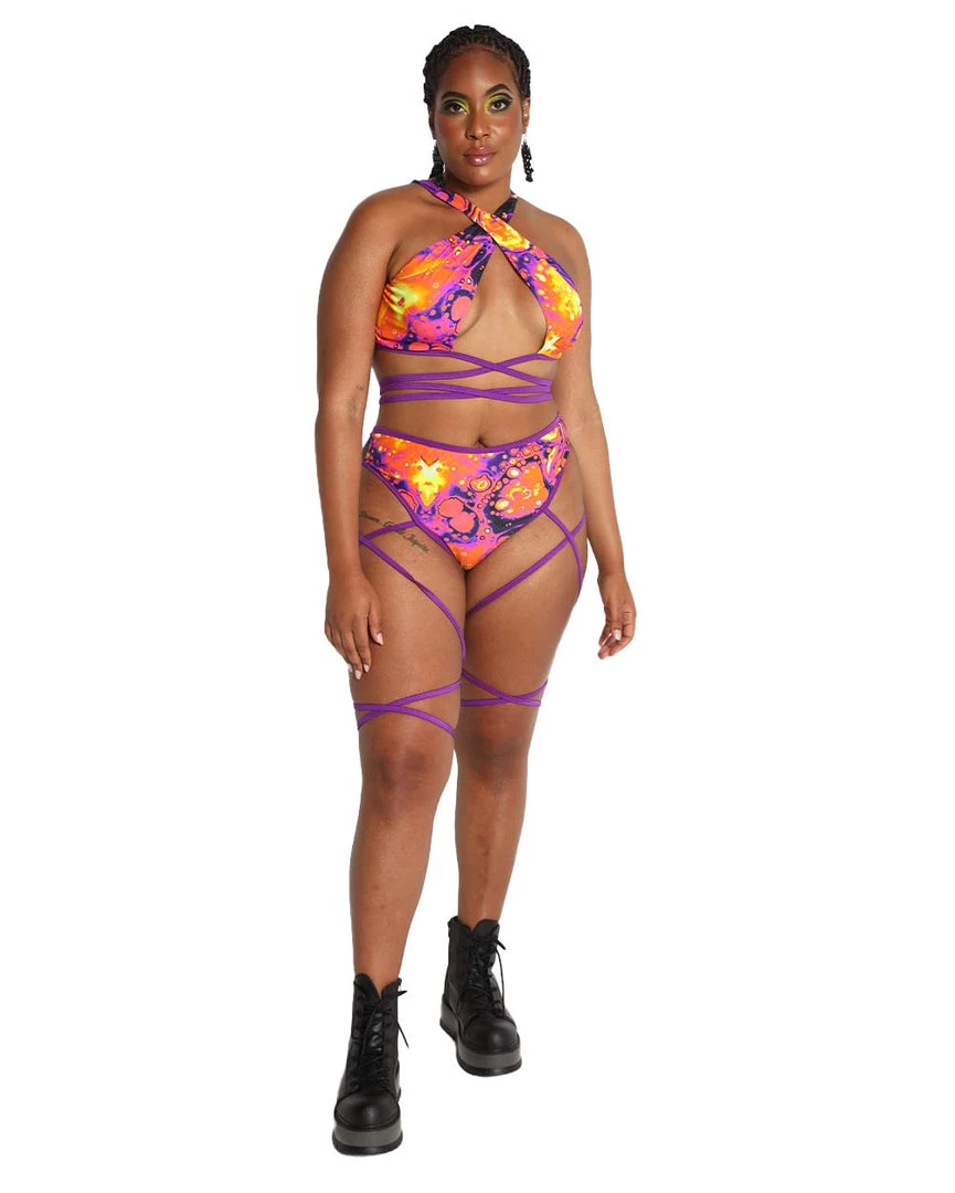 Rolita Couture Hazard Bath Goddess Wrap Top New Arrivals