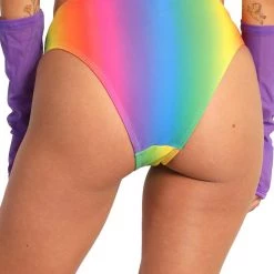 New Arrivals Roma Born This Way Rainbow Hi-Waisted Bottoms 9 New Arrivals Roma Born This Way Rainbow Hi-Waisted Bottoms