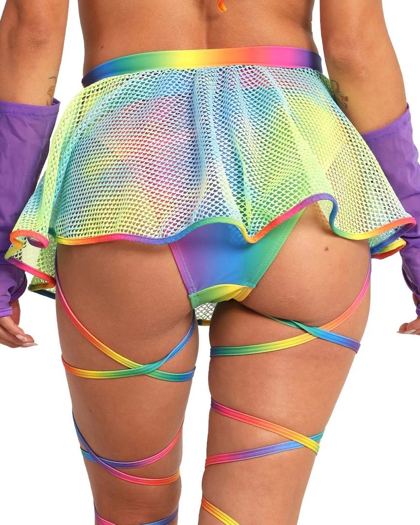 New Arrivals Roma Happy Pride Mesh Mini Skirt 6 New Arrivals Roma Happy Pride Mesh Mini Skirt