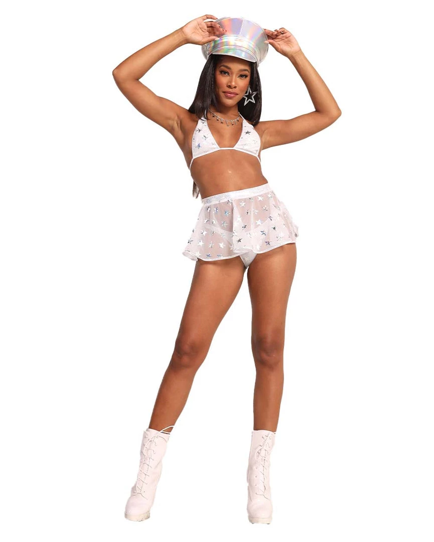 Roma Hollywood Starlet Mesh Mini Skirt Clothing 5 Roma Hollywood Starlet Mesh Mini Skirt Clothing