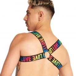 Roma Rainbow Disco Chain Harness