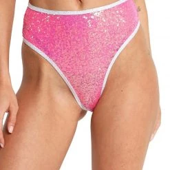 Roma She's So Lucky Sequin Hi-Cut Bottoms New Arrivals