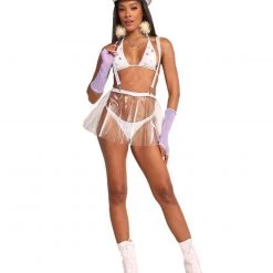 Roma Wet Look Vinyl Skirt With Suspenders