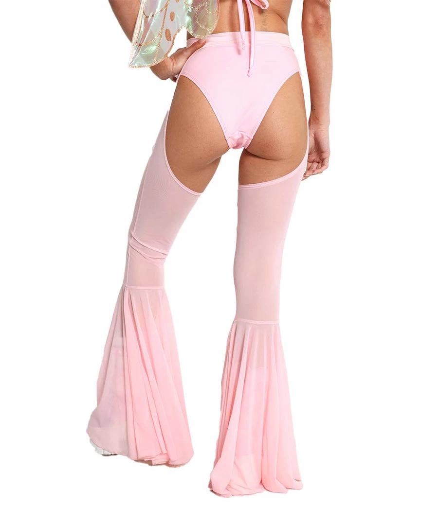 Roma Wicked Thing Mesh Bell Bottom Chaps 12 Roma Wicked Thing Mesh Bell Bottom Chaps