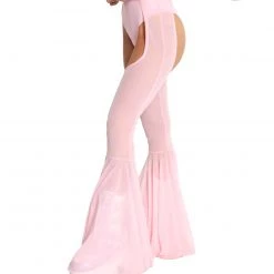 Roma Wicked Thing Mesh Bell Bottom Chaps 19 Roma Wicked Thing Mesh Bell Bottom Chaps