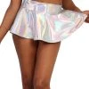 Clothing Roma Extragalactic Holo Skater Skirt