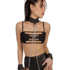 Roma X IHR Get It Choker And Cuff Set