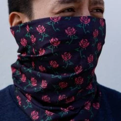 INTO THE AM Roses Seamless Mask Bandana Masks & Bandanas 8 INTO THE AM Roses Seamless Mask Bandana Masks & Bandanas