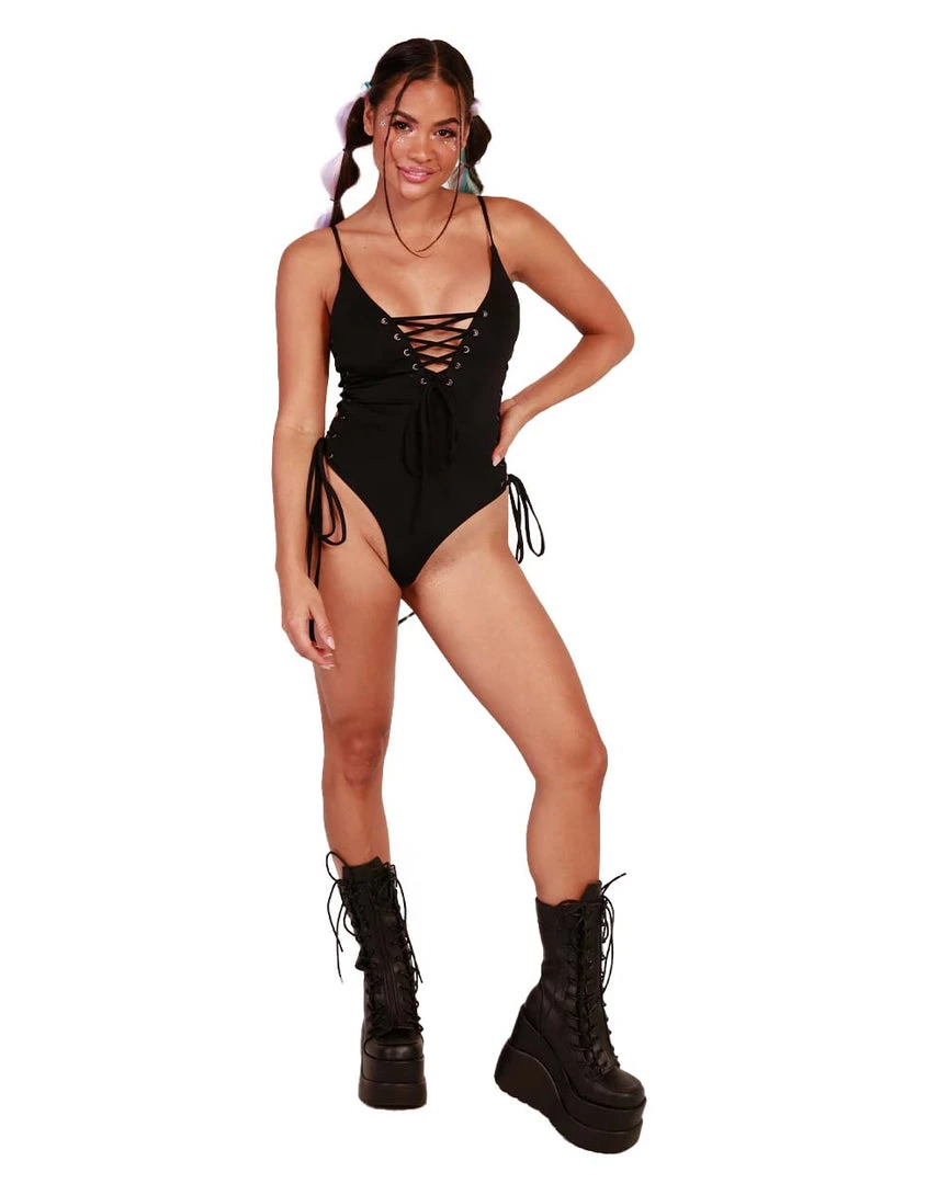 Hot & Delicious Black Bead Clothing Saucy Spectacular Playsuit 5 Hot & Delicious Black Bead Clothing Saucy Spectacular Playsuit