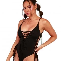 Hot & Delicious Black Bead Clothing Saucy Spectacular Playsuit 14 Hot & Delicious Black Bead Clothing Saucy Spectacular Playsuit