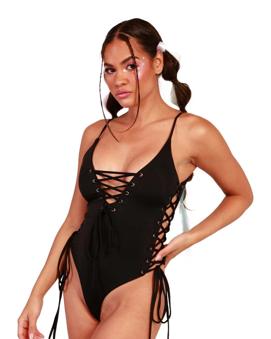 Hot & Delicious Black Bead Clothing Saucy Spectacular Playsuit 6 Hot & Delicious Black Bead Clothing Saucy Spectacular Playsuit