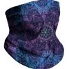INTO THE AM Fractal Flower Seamless Mask Bandana Masks & Bandanas